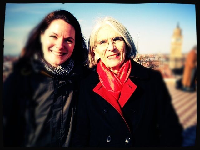 with Donna Leon in Venice, 2013